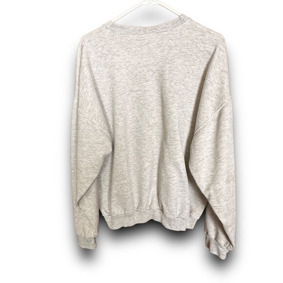 Callan & Co. Light Gray Sweatshirt XXL Soft & Cozy Fleece Casual Comfy Wear EUC - Picture 2 of 7